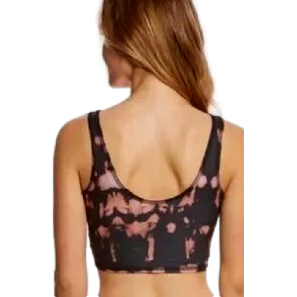 Teeki Crop Top Lover Cusco Rambler Style Pilates Yoga Anti-Microbial Colorful XS - Picture 6 of 7